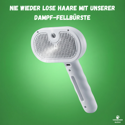 Dampf-Fellbürste